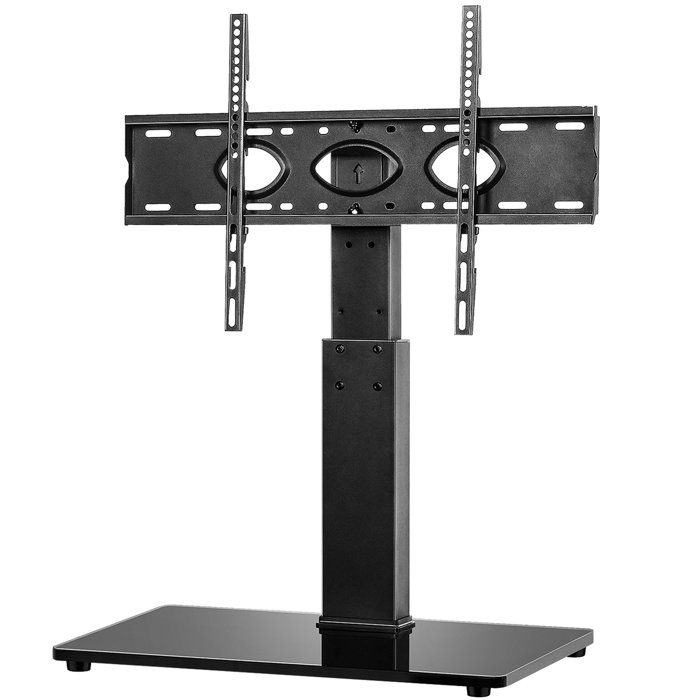 Rfiver Universal Tabletop TV Stand Base With Swivel Mount For 40 To 80